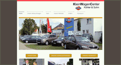 Desktop Screenshot of kleine-wagen.de
